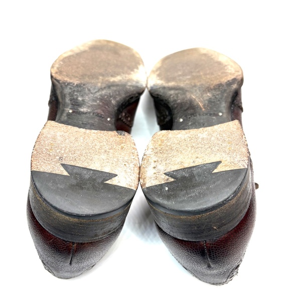 Tom Ford Dark Brown Wingtip Brogue Dress Shoes | 10.5 - Picture 9 of 13